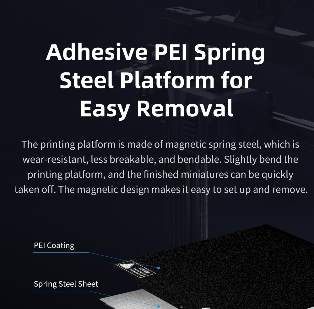 Anycubic Kobra Neo 3D Printer, Auto Leveling, Max 100mm/s Printing Speed, Resume Printing, 2.4 inch LCD Screen, PEI-coated Metal Sheet, 220*220*250mm