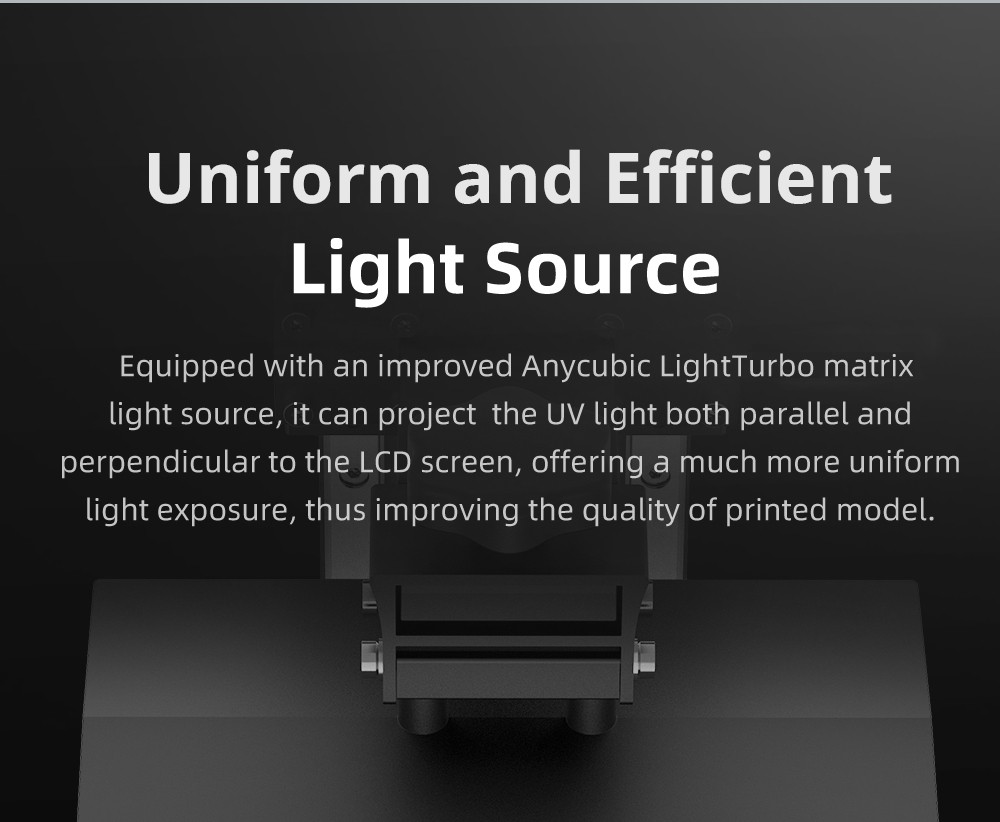 Anycubic Photon Mono X2 Resin 3D Printer, 9.1 inch 4K+ Screen, Max 60mm/h Printing Speed, Anycubic LighTurbo, 3.5 inch TFT Touch Control, 200x196x122mm