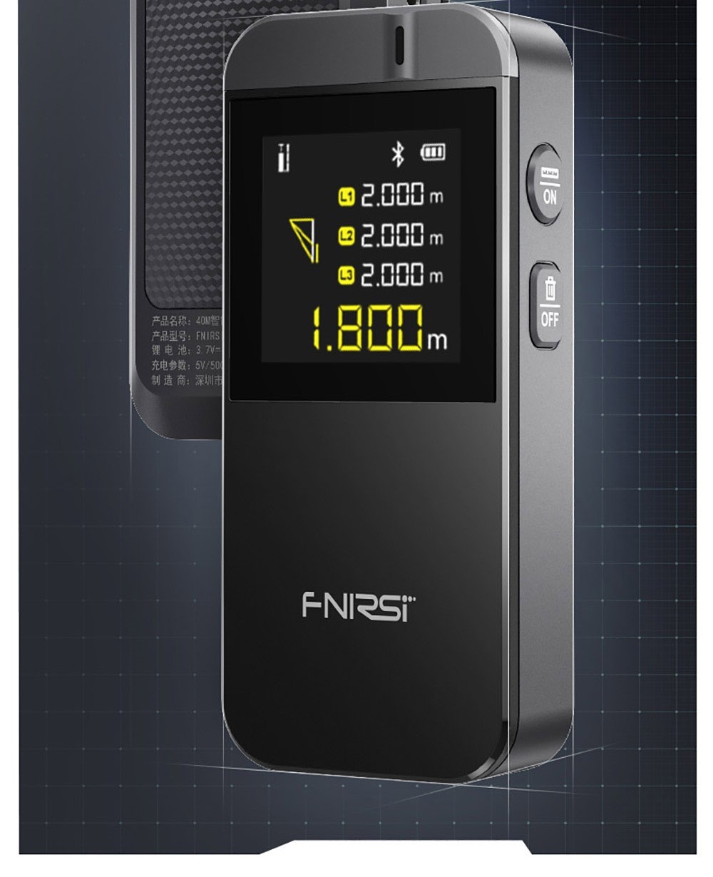 FNIRSI IR40 Smart Laser Rangefinder Blue
