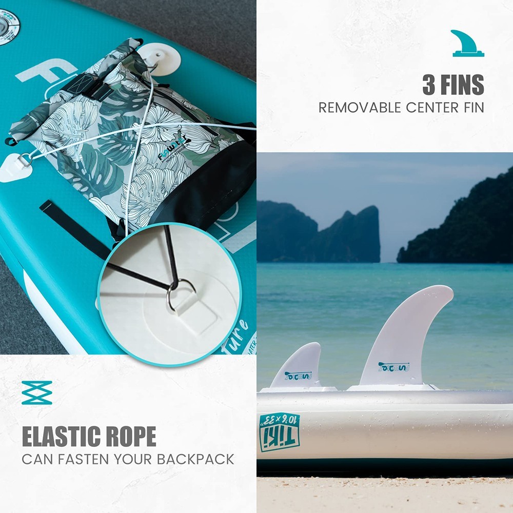 FunWater NEW TIKI Inflatable Stand Up Paddle Board