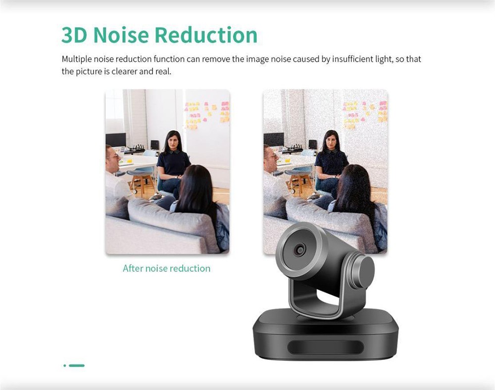 GUCEE G07-1080P 2.4G Wireless Video Conference Camera