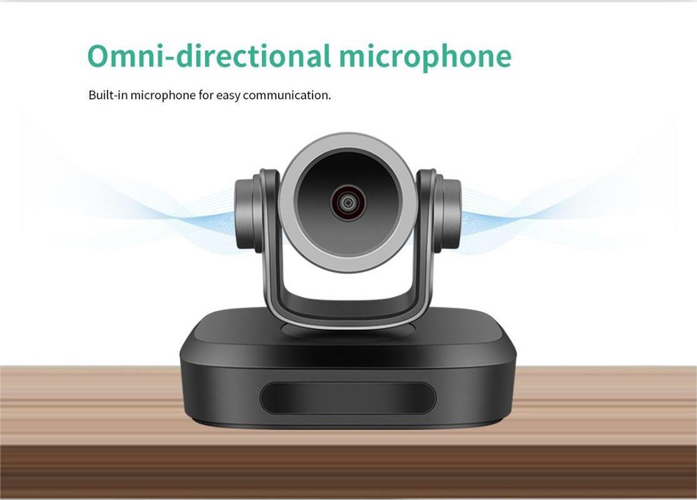 GUCEE G07-1080P 2.4G Wireless Video Conference Camera