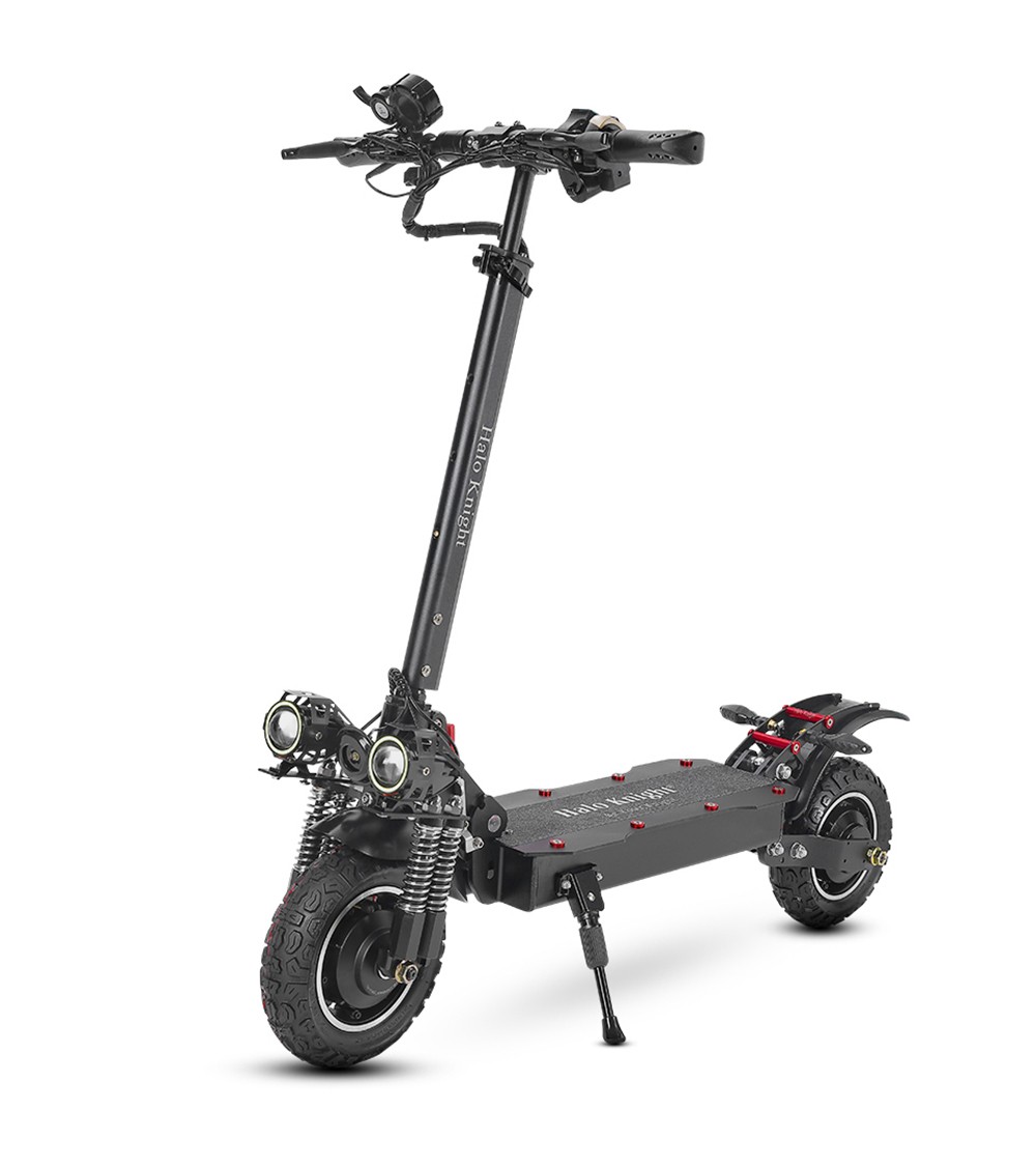 Halo Knight T104 Electric Scooter 10 inch Off-road Tires 52V 1000W*2 Motor 65km/h Max Speed 52V 21Ah Battery 45km Range