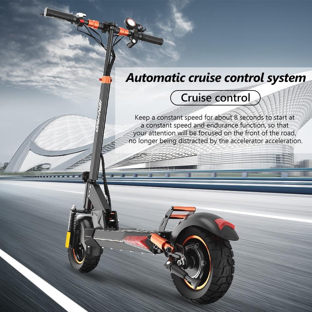 IENYRID M4Pro S+ Electric Scooter 10'' Tire 800W Motor 16Ah Battery for 25-37 Miles Mileage 150kg Load with Seat