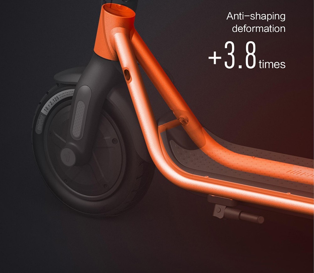 Ninebot D18E Electric Scooter Foldable 10in Pneumatic Tires 250W Hub Motor 25km/h Max Speed 36V 5.0Ah Battery 18km Range