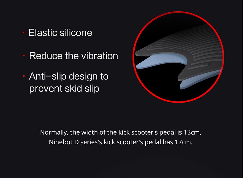 Ninebot D38E Electric Scooter Foldable 10in Tires 350W Hub Motor 25km/h Max Speed 36V 10.2Ah Battery 38km Range