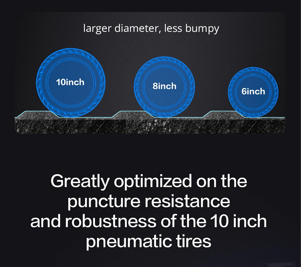 Ninebot D38E Electric Scooter Foldable 10in Tires 350W Hub Motor 25km/h Max Speed 36V 10.2Ah Battery 38km Range