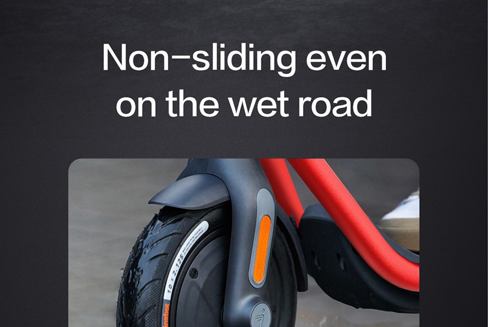 Ninebot D38E Electric Scooter Foldable 10in Tires 350W Hub Motor 25km/h Max Speed 36V 10.2Ah Battery 38km Range