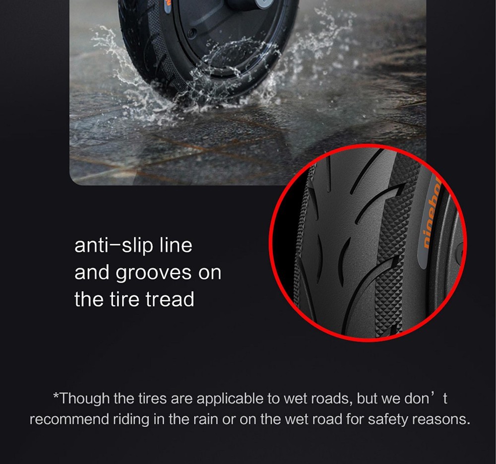 Ninebot D38E Electric Scooter Foldable 10in Tires 350W Hub Motor 25km/h Max Speed 36V 10.2Ah Battery 38km Range