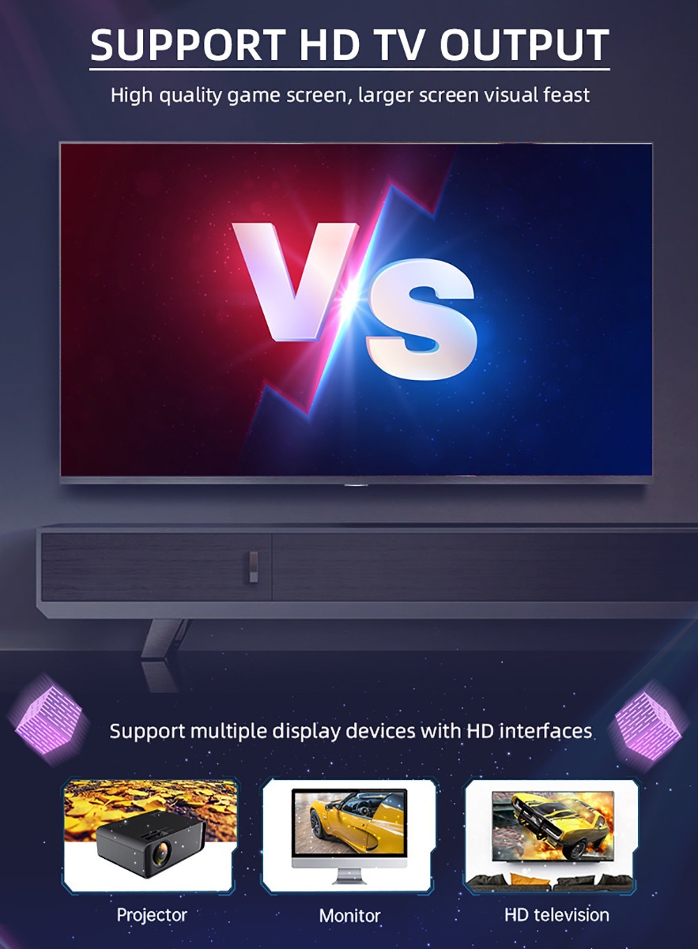 Powkiddy X18S Handheld Game Console 4GB ROM 64GB RAM Android 11.0