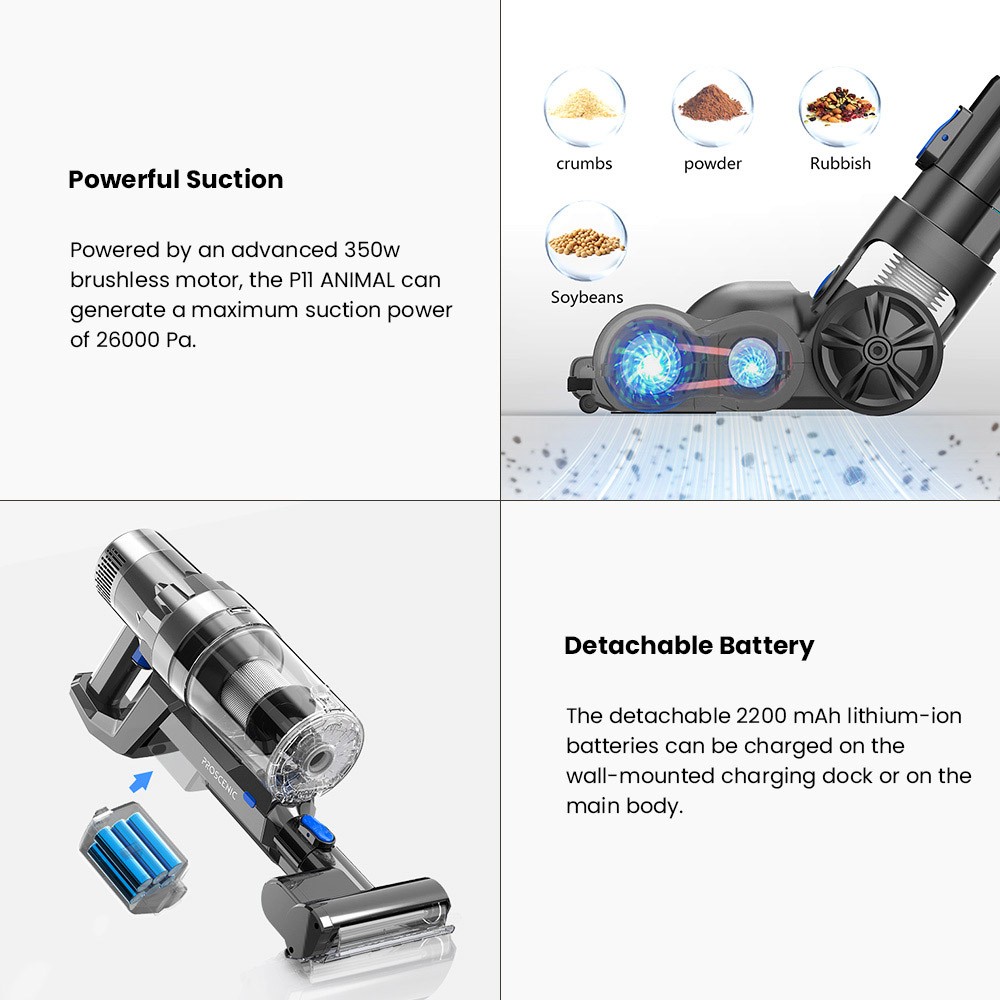 Proscenic P11 Animal Cordless Vacuum Cleaner