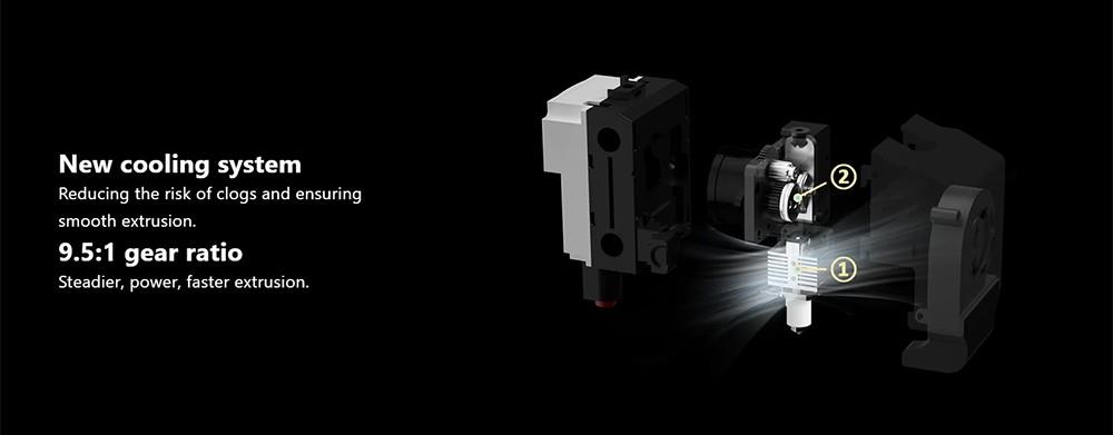 QIDI TECH X-Max 3 3D tlačiareň, automatické vyrovnávanie, rýchlosť tlače 600 mm/s, flexibilná HF doska, ventilátor s cirkuláciou v komore, detekcia filamentu, sušiaci box, 325*325*315 mm