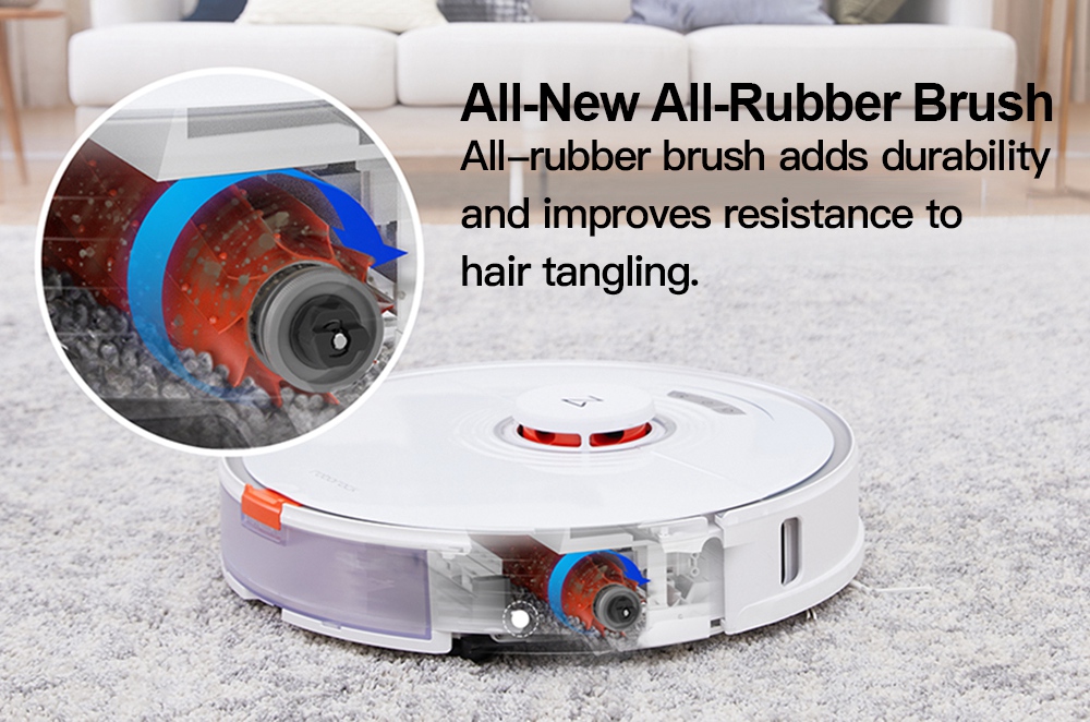 Roborock S7 Robot Vacuum Cleaner LiDAR navigation 470ml dustbin 2500Pa suction 300ml Water Tank 5200mAh Upgrade vibratin