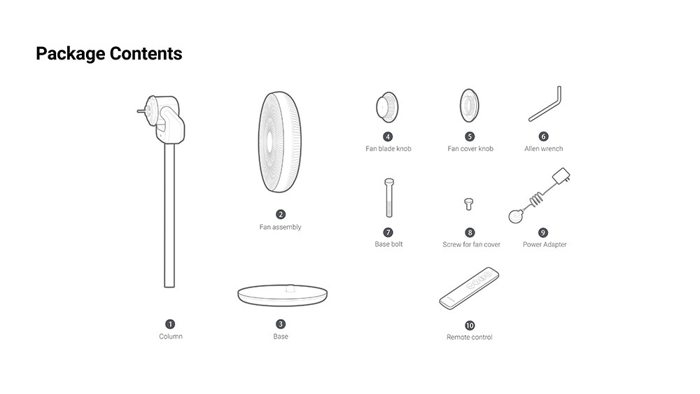 Smartmi Air Circulator Standing Fan, 100 Levels Fan Speed, Magnetic Charging, HD LED Display, Up to 40 Hours Runtime, App/ Voice/Remote Control