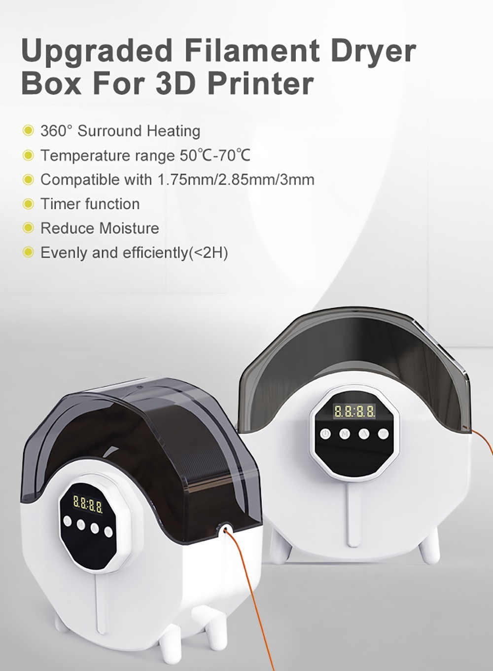 TWO TREES Filament Dryer Box - EU Plug