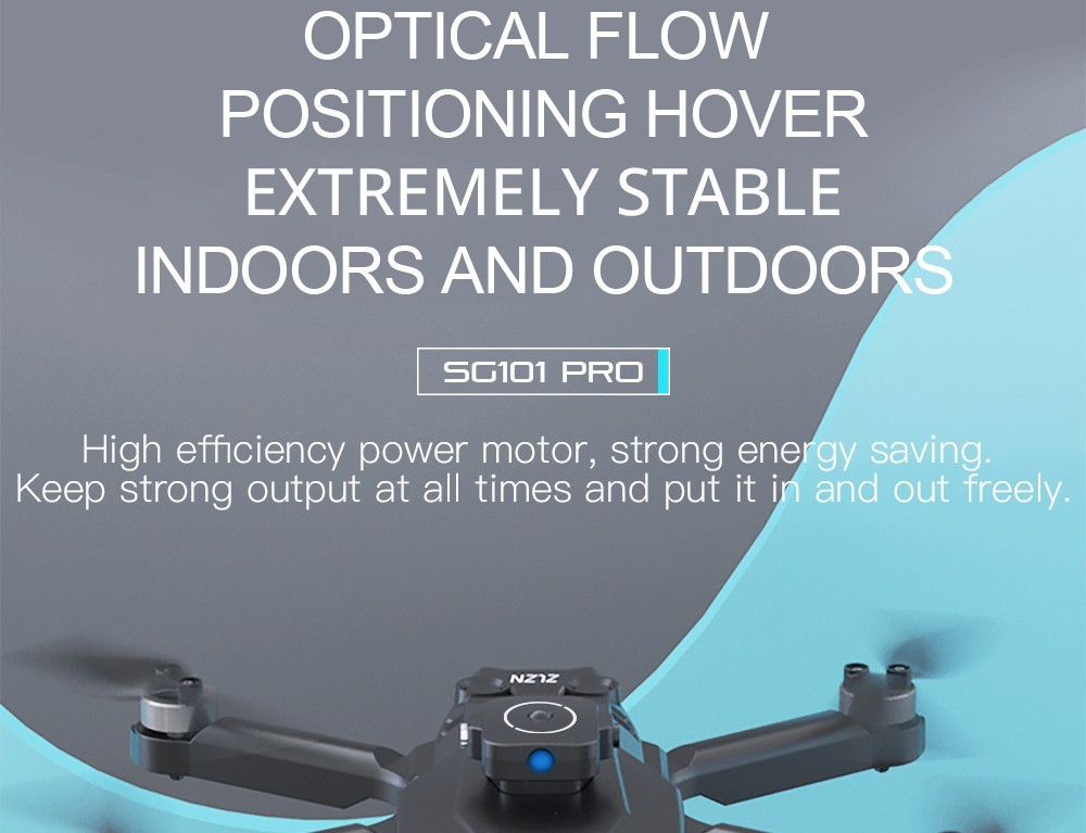 ZLL SG101 Pro RC Drone Dual Camera 4 Obstacle Avoider Quadcopter - 2 Batteries