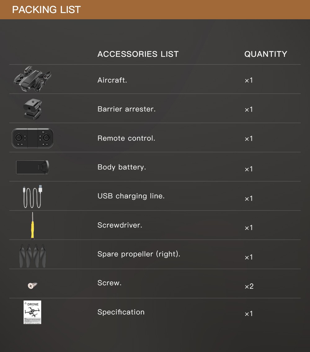 ZLL SG105 Pro RC Drone Foldable 4-axis Quadcopter - 1 Battery