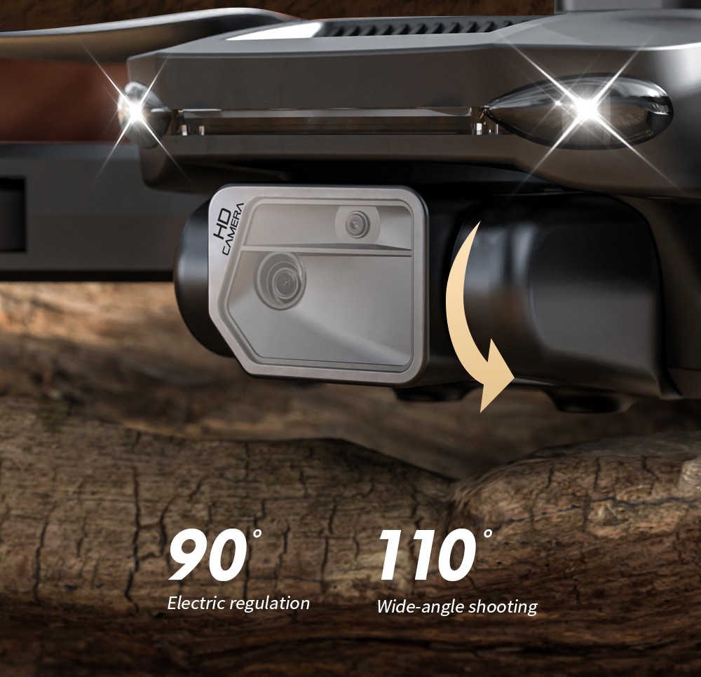 ZLL SG105 Pro RC Drone Foldable 4-axis Quadcopter - 2 Batteries