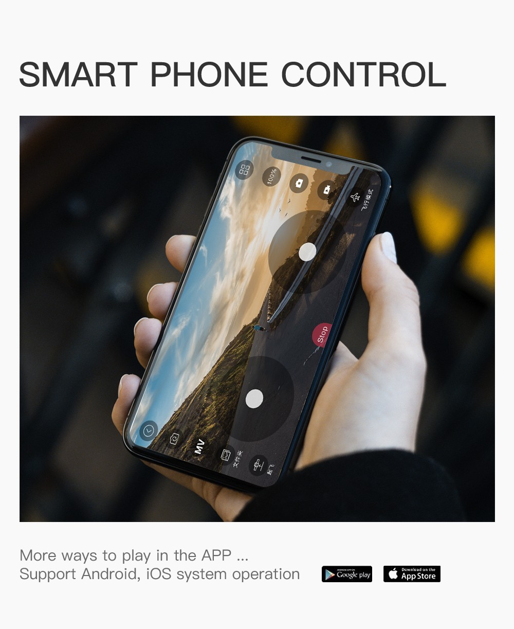 ZLL SG107 RC Drone Dual 4K Camera - 2 Batteries