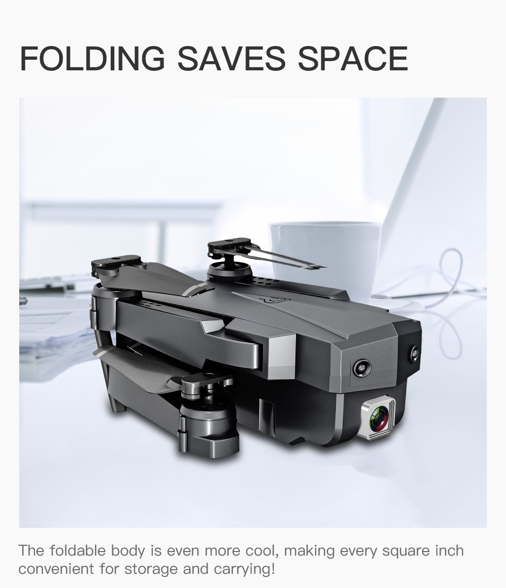 ZLL SG107 RC Drone Dual 4K Camera - 2 Batteries