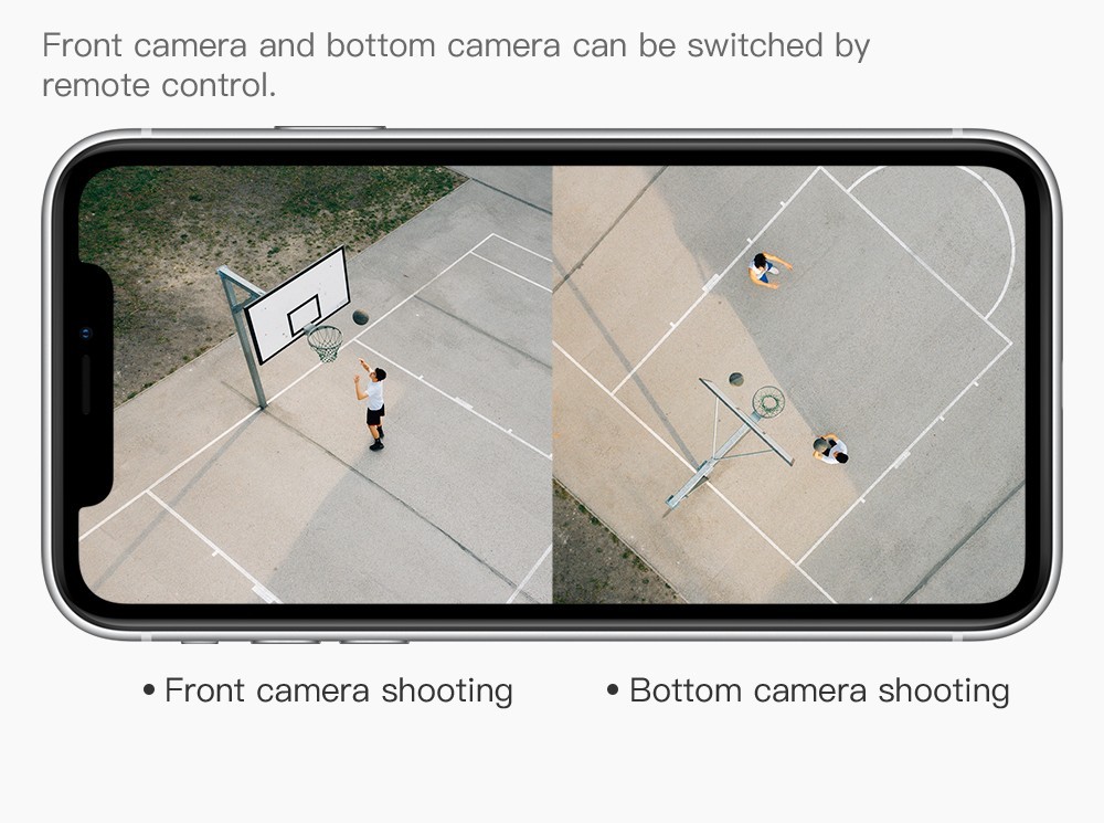 ZLL SG107 RC Drone Dual 4K Camera - 2 Batteries