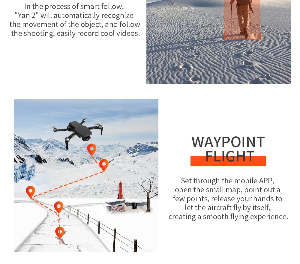 ZLL SG108 Pro RC Drone, 2-axis Anti-shake Gimbal, Dual Camera, APP Control, GPS/GLONASS Double Mode 1 Battery - Black