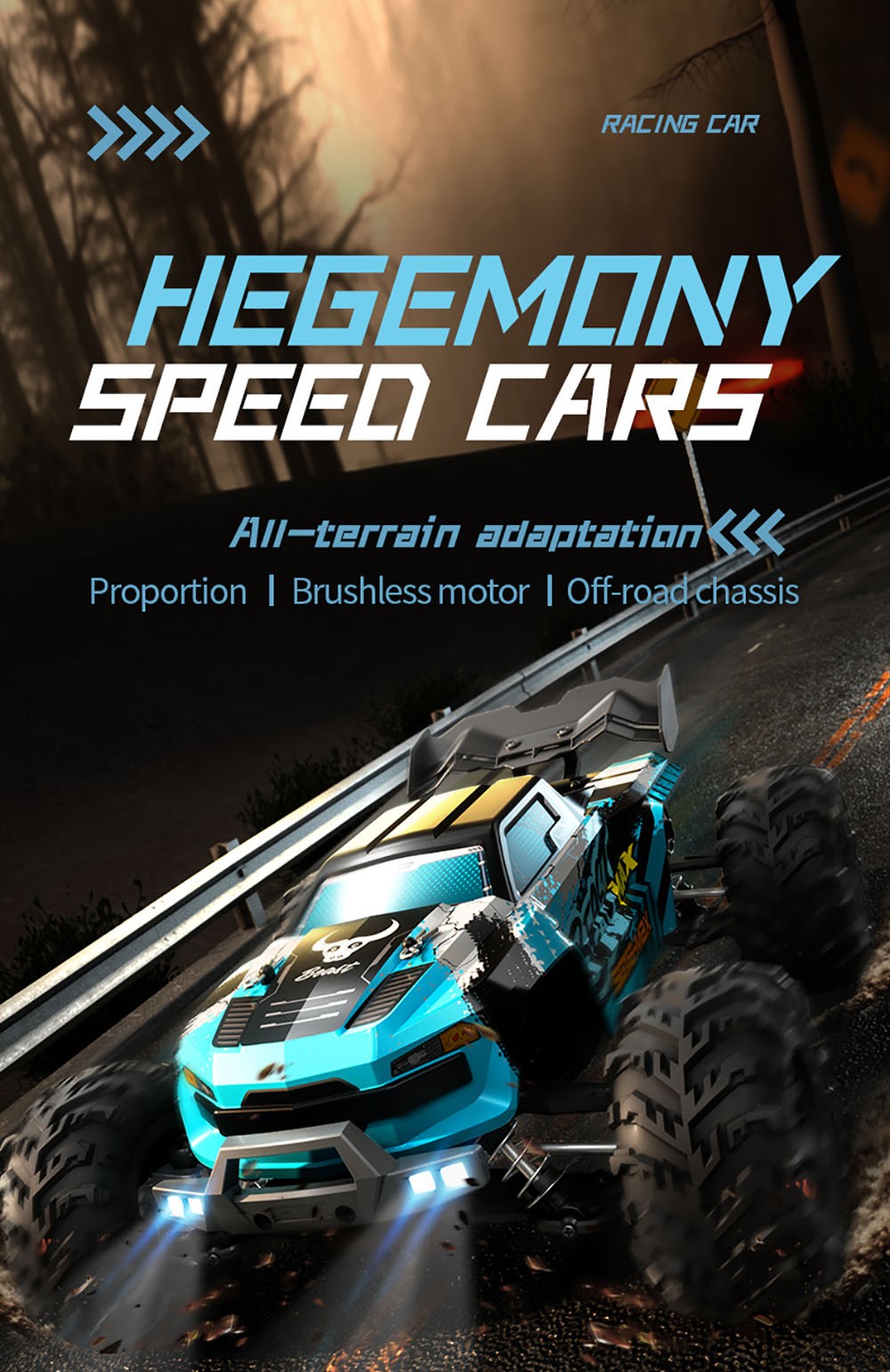 ZLL SG116 PRO RC Car RC390 High-speed Carbon Brush Motor 40km/h Max Speed - 2 Batteries