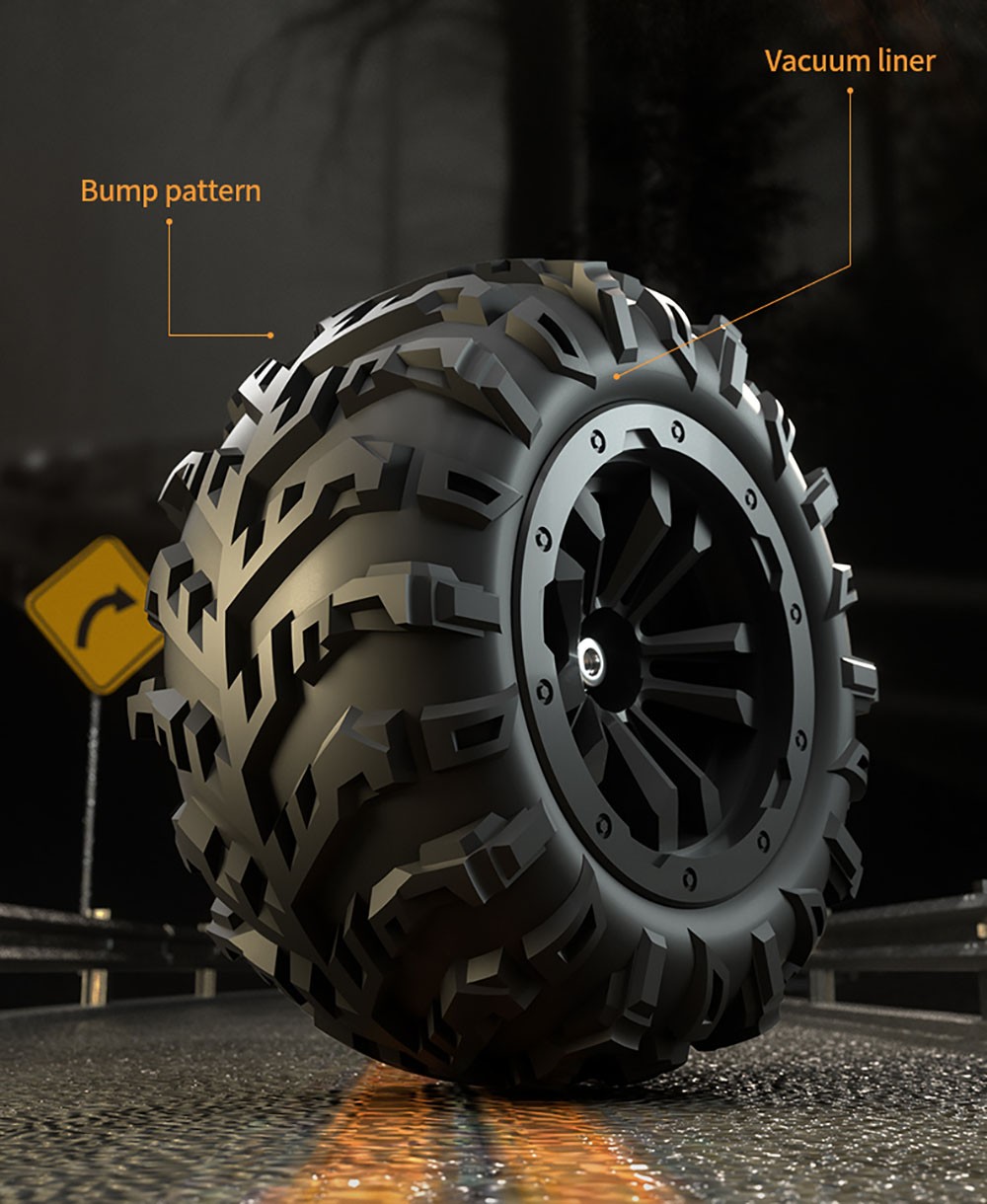 ZLL SG116 PRO RC Car RC390 High-speed Carbon Brush Motor 40km/h Max Speed - 2 Batteries