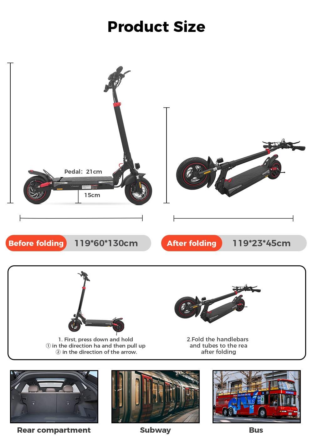 iScooter T4 Electric Scooter