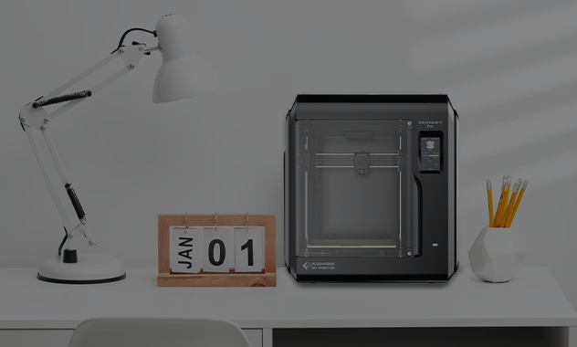 3D tiskárna Flashforge Adventurer 4 Pro, 30bodové automatické vyrovnávání, Max.  rychlost tisku 300 mm/s, vestavná kamera, vzduchový filtr HEPA 13, stavební deska PEI, 220*200*250 mm