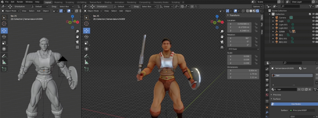 Revopoint MINI 3D Scanner Standard Edition, 0.02mm Precision, 0.05mm Point Distance, 10fps Scan Speed, Mini Turntable