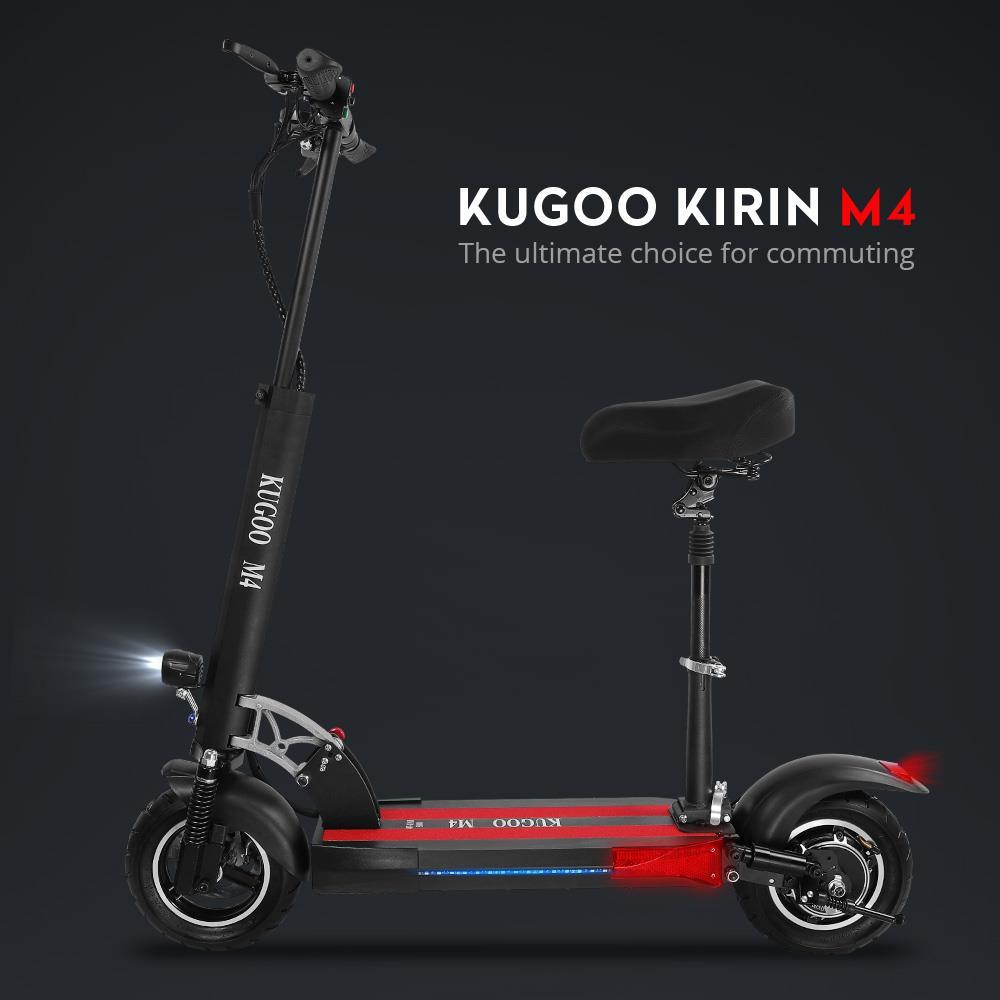 KUGOO M4 Folding Offroad Electric Scooter 500W Motor 45KM Range