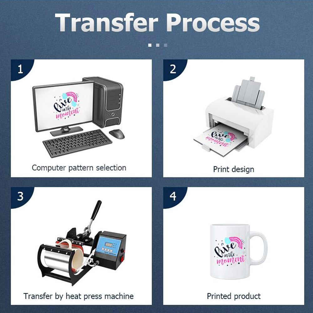 SHUOHAO 11oz Easy Mug Heat Press Machine, Cup Sublimation Heat Transfer Machine