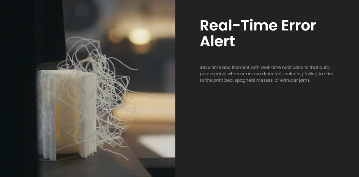 AnkerMake M5 3D Printer, Auto Leveling, Max 500 mm/s Printing Speed, 0.1mm Print Precision, AI Recognition Camera, App/Voice Control, Resume Printing, 235x235x250mm