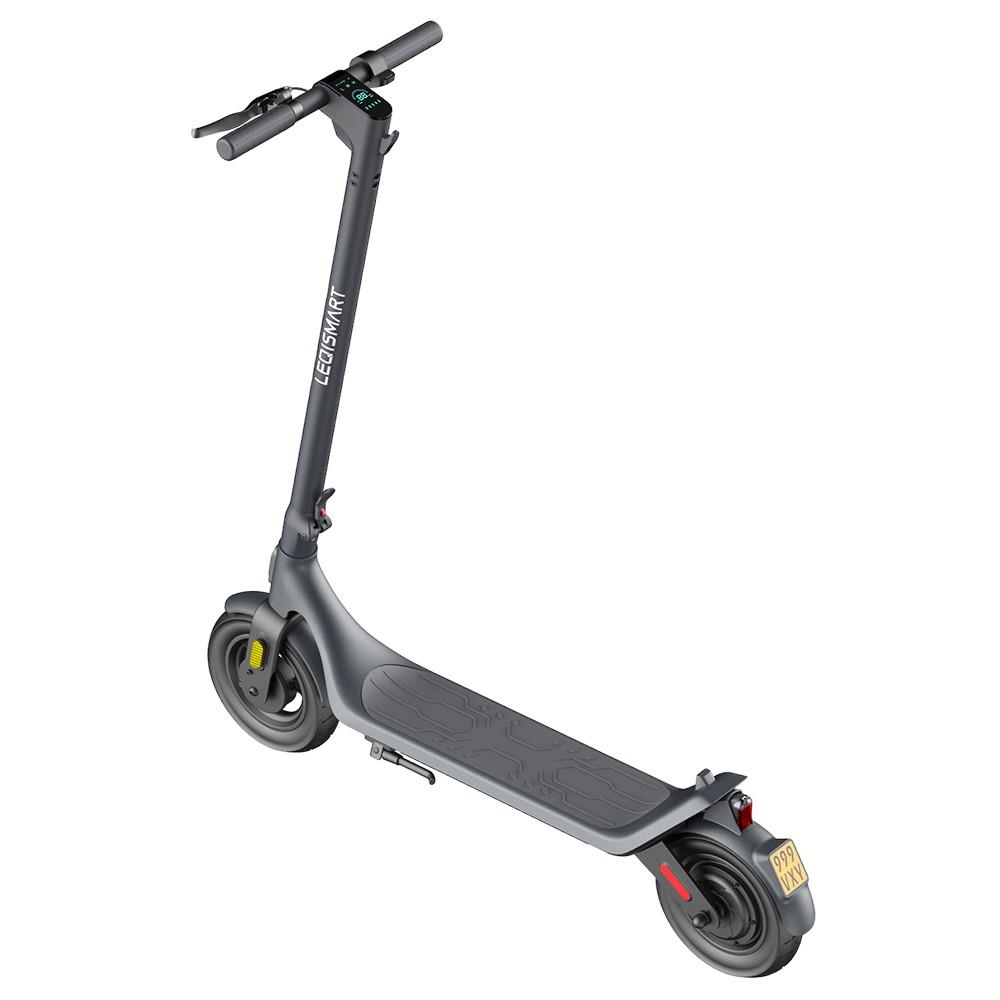 LEQISMART A11 Electric Scooter with ABE 10 inch Tire 350W Motor 20km/Max Speed 7.8Ah Battery 30km Range 100kg Load - White