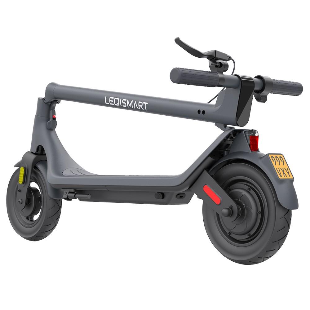 LEQISMART A11 Electric Scooter with ABE 10 inch Tire 350W Motor 20km/Max Speed 7.8Ah Battery 30km Range 100kg Load - White