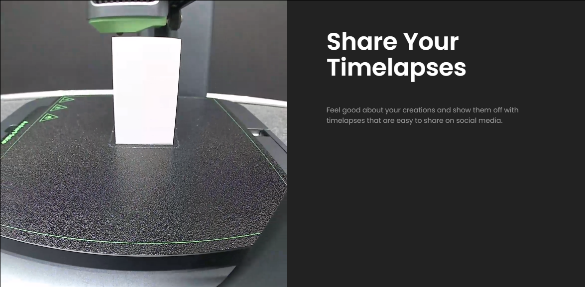 AnkerMake M5 3D Printer, Auto Leveling, Max 500 mm/s Printing Speed, 0.1mm Print Precision, AI Recognition Camera, App/Voice Control, Resume Printing, 235x235x250mm