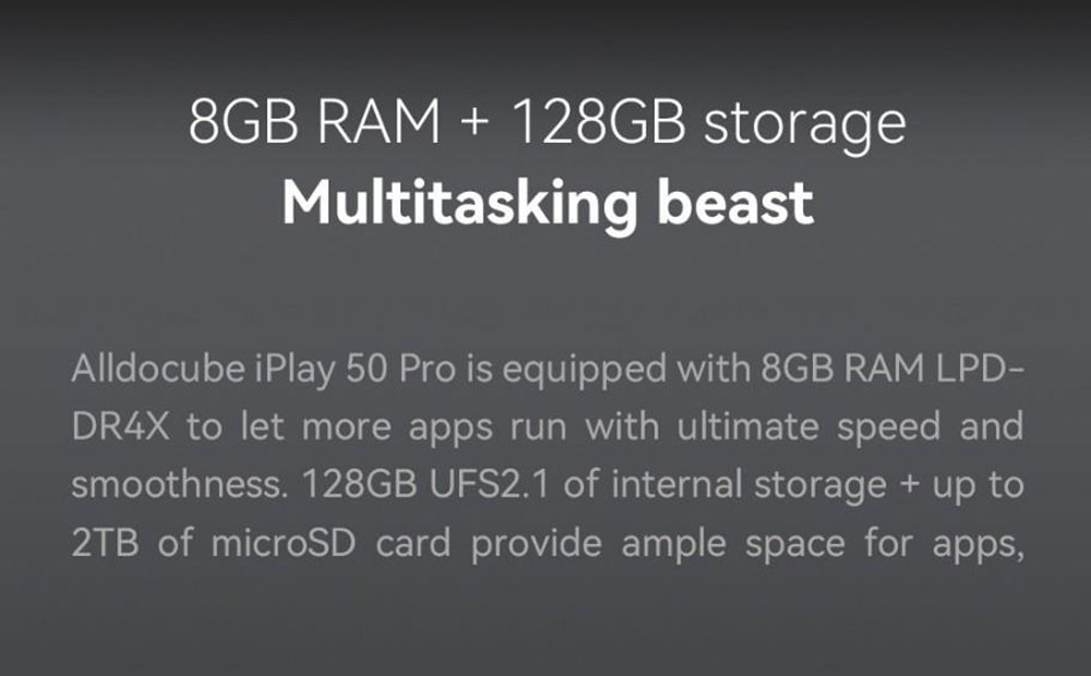 (Free Keyboard & Case) ALLDOCUBE iPlay 50 Pro 10.4