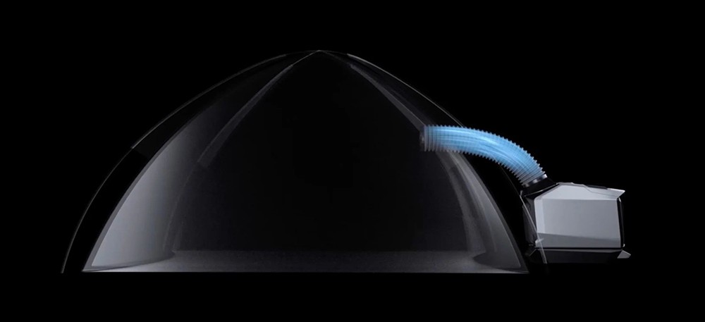 EcoFlow WAVE 2 Portable Air Conditioner, 5100BTU Cooling, 6100BTU Heating, Low Noise, R290 Eco-friendliness Refrigerant, 4 Recharging Ways, App Control