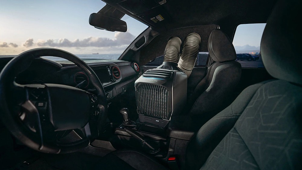 EcoFlow WAVE 2 Portable Air Conditioner, 5100BTU Cooling, 6100BTU Heating, Low Noise, R290 Eco-friendliness Refrigerant, 4 Recharging Ways, App Control