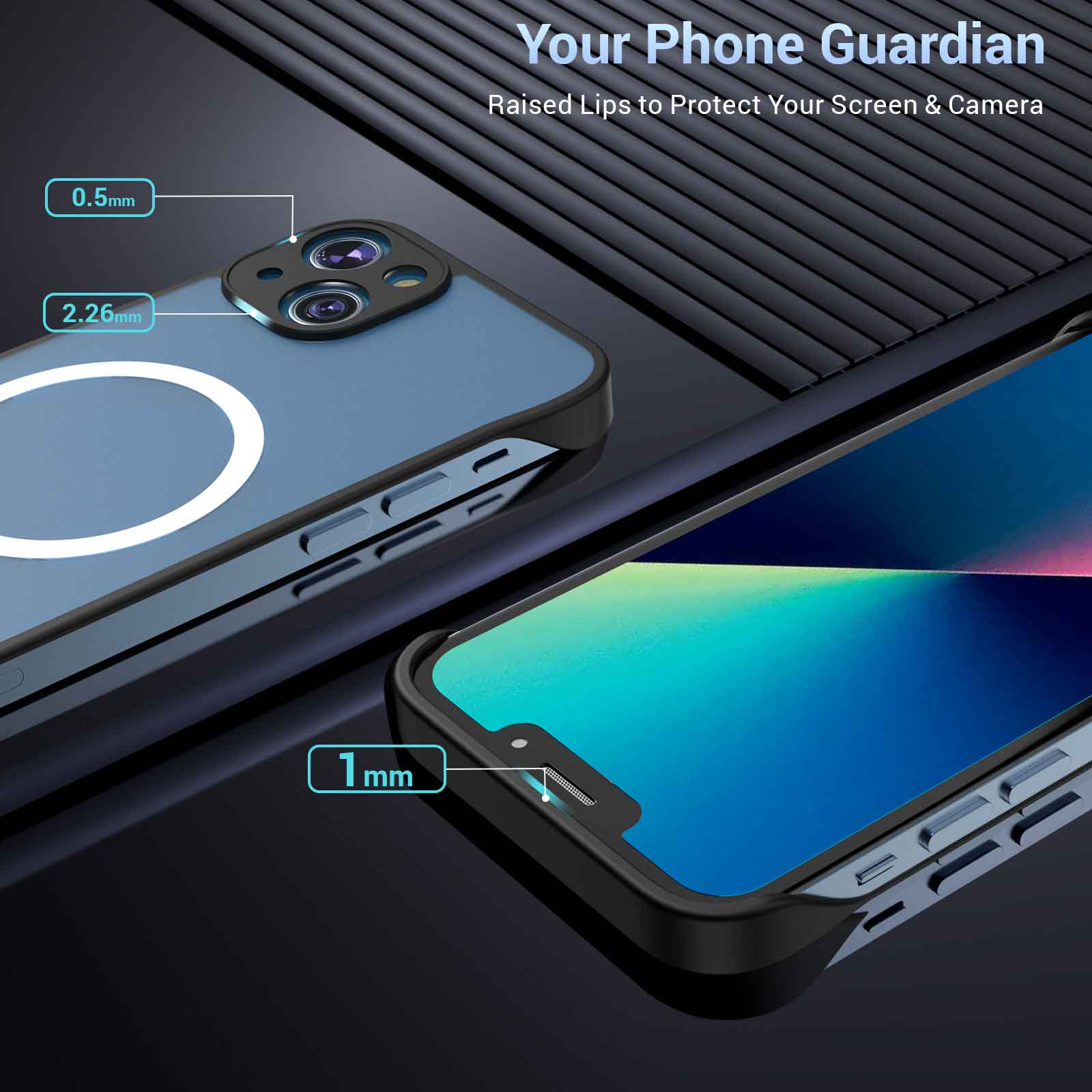 HINOVO MPC1-ip13 Magnetic Mobile Phone Case for iPhone 13