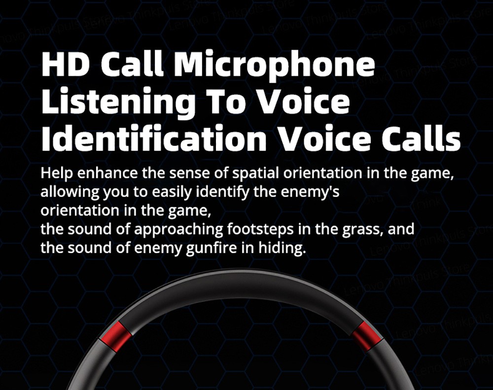 Lenovo Thinkplus TH40 Headset Bluetooth 5.0 - White