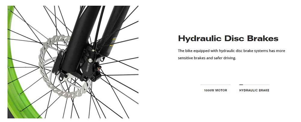 PHILODO H7 Elektrofahrrad 26 * 4.0in Reifen 1000W Motor 48V 17.5Ah Batterie 88km Laufleistung Shimano 21 G&auml;nge Getriebe - Blau