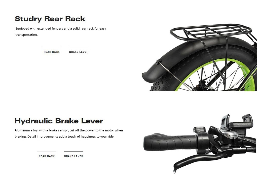 PHILODO H7 Elektrofahrrad 26 * 4.0in Reifen 1000W Motor 48V 17.5Ah Batterie 88km Laufleistung Shimano 21 G&auml;nge Getriebe - Blau