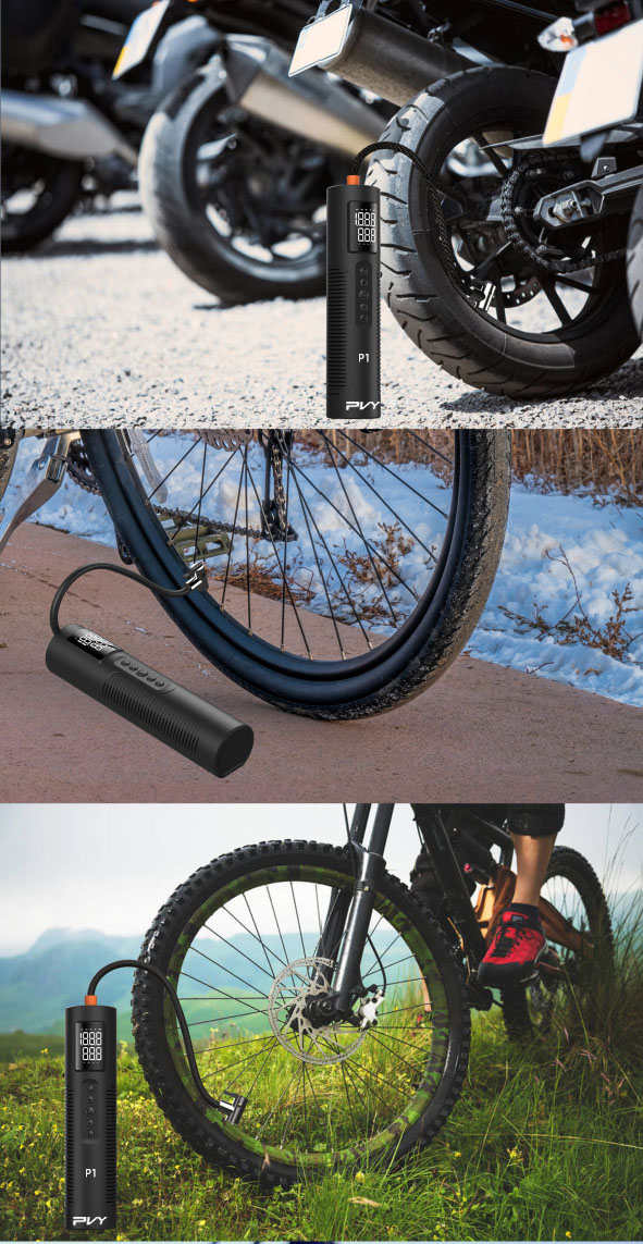 PVY Bike Pump 60V 4Ah Electric Scooter Electric Bike Air Pump Inflator