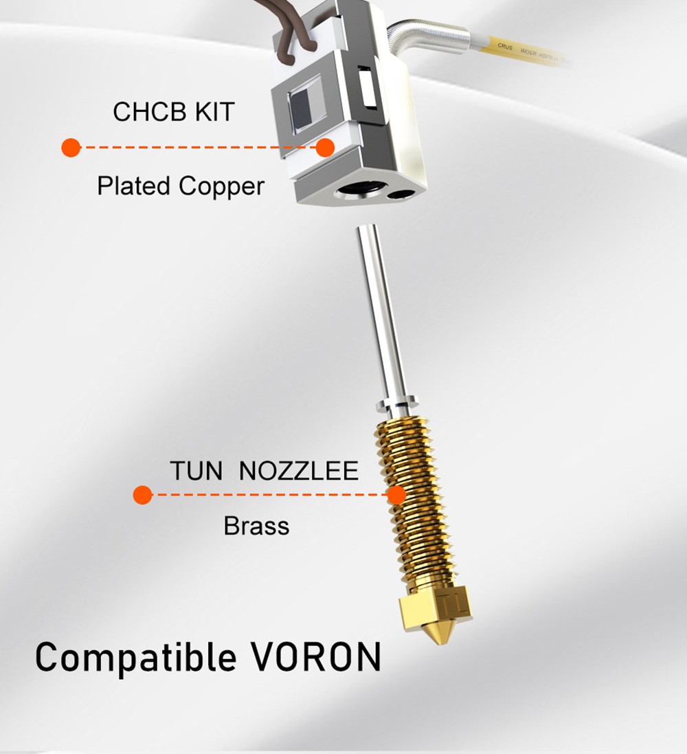 Trianglelab CHCB-V TD6S MODE B Hotend For Voron 3D Printer