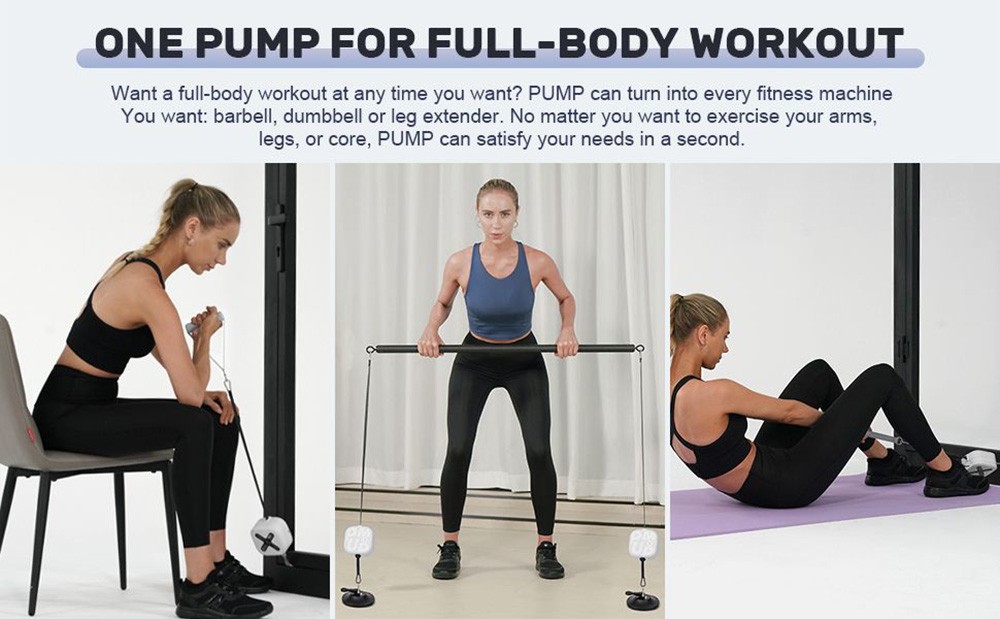 Unitree Training Pump 4.4-44 lbs Of Customized Resistance Support APP Control - Dynamic White