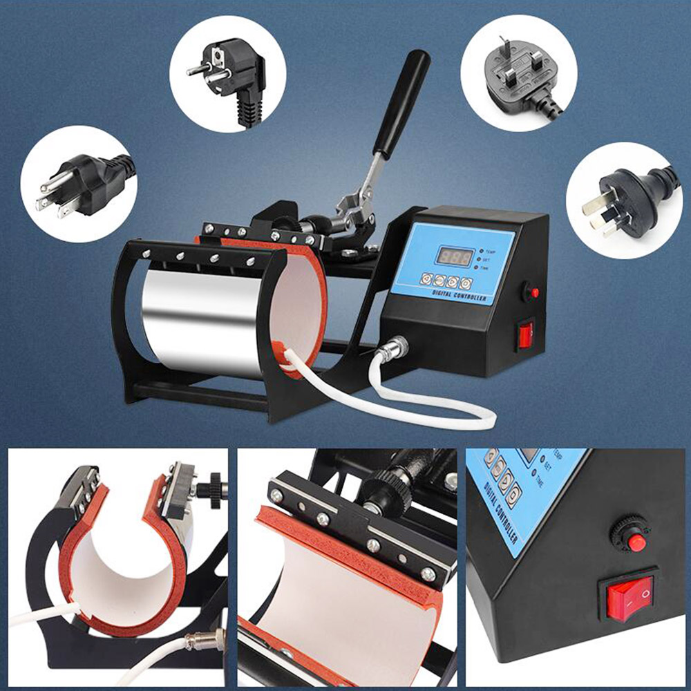 SHUOHAO 11oz Easy Mug Heat Press Machine, Cup Sublimation Heat Transfer Machine