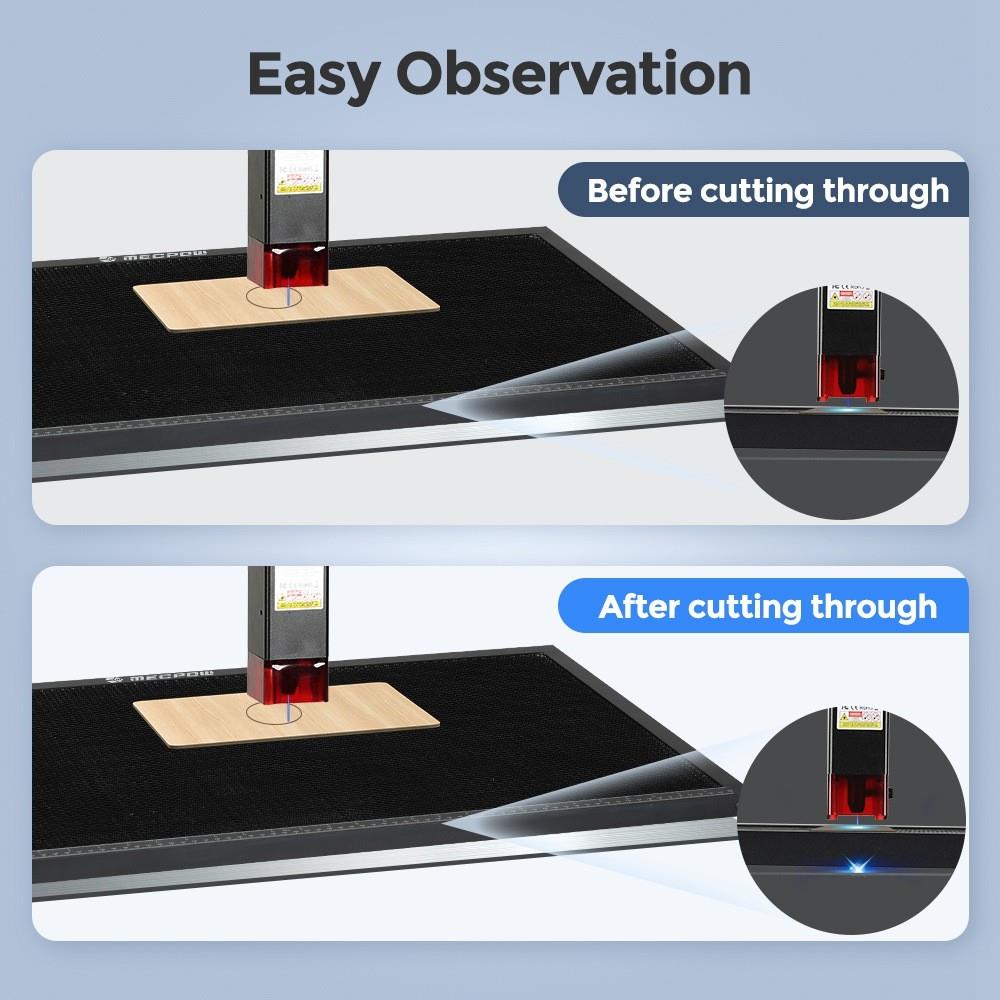Mecpow 450*850*22mm Laser Bed United States