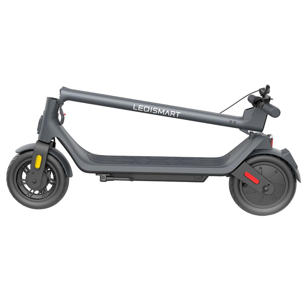 LEQISMART A11 Electric Scooter with ABE 10 inch Tire 350W Motor 20km/Max Speed 7.8Ah Battery 30km Range 100kg Load - White